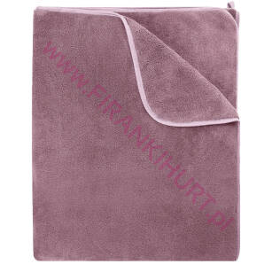 Ręcznik z mikrofibry szybkoschnący 70 x 140 zgaszony fiolet