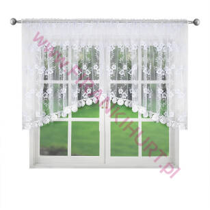 Firana gotowa LG 198 WB 110X400 cm